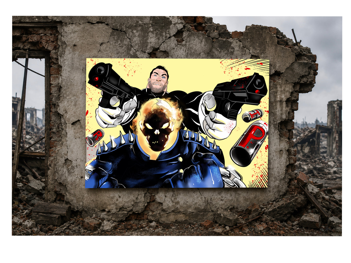 Punisher/Ghost Rider- Hell Bent