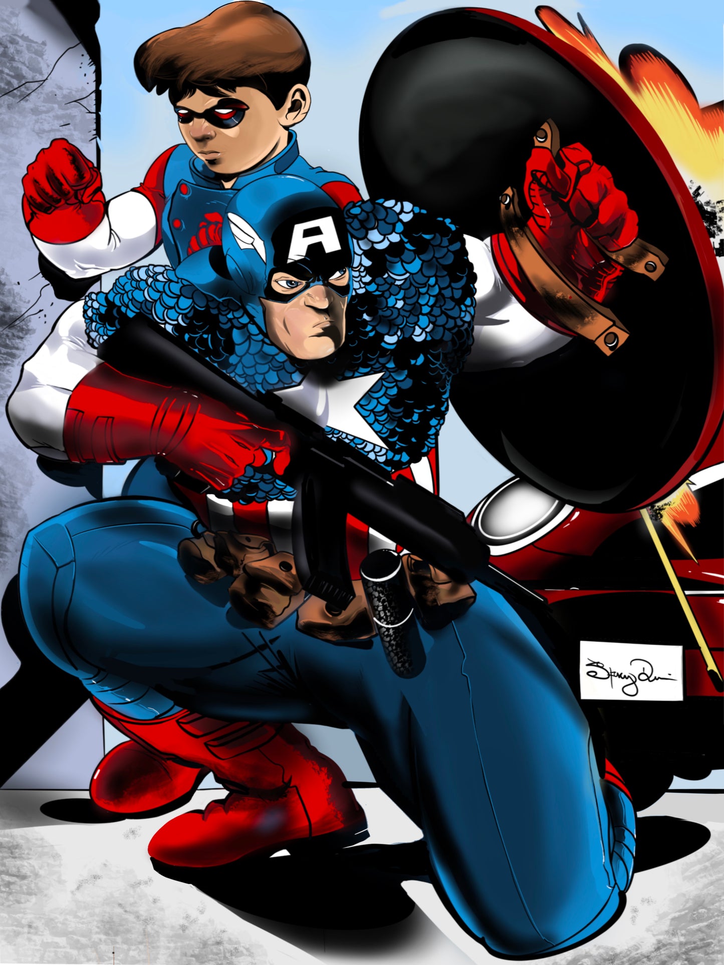Captain America - Born in the USA